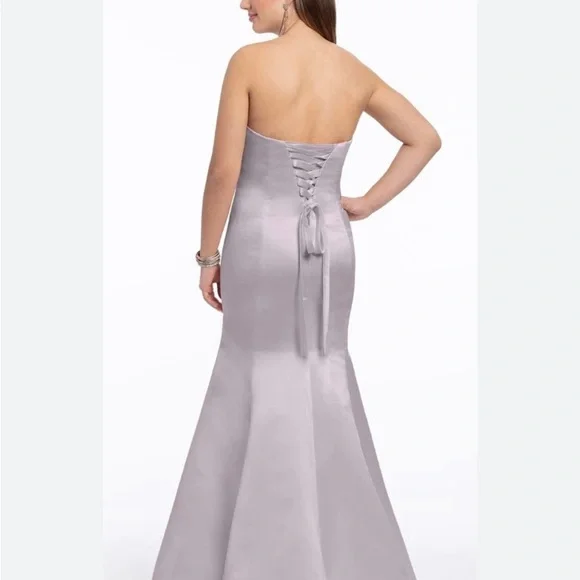 mermaid ball gown dresses Light Blue Lace Mermaid Prom Dresses Open Back